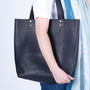 Leather Tote Bag Naturally Tan, thumbnail 2 of 2