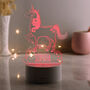 Personalised Unicorn LED Night Light, thumbnail 8 of 9