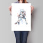 Set Of Three Ice Hockey Sketches, thumbnail 3 of 5