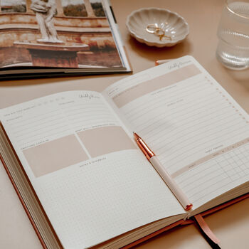 Minimal Undated Productivity Weekly Lifestyle Planner, 3 of 9