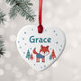 Personalised Heart Christmas Tree Decoration, thumbnail 1 of 12