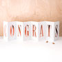 Congratulations Foil Fold Out Card, thumbnail 1 of 4