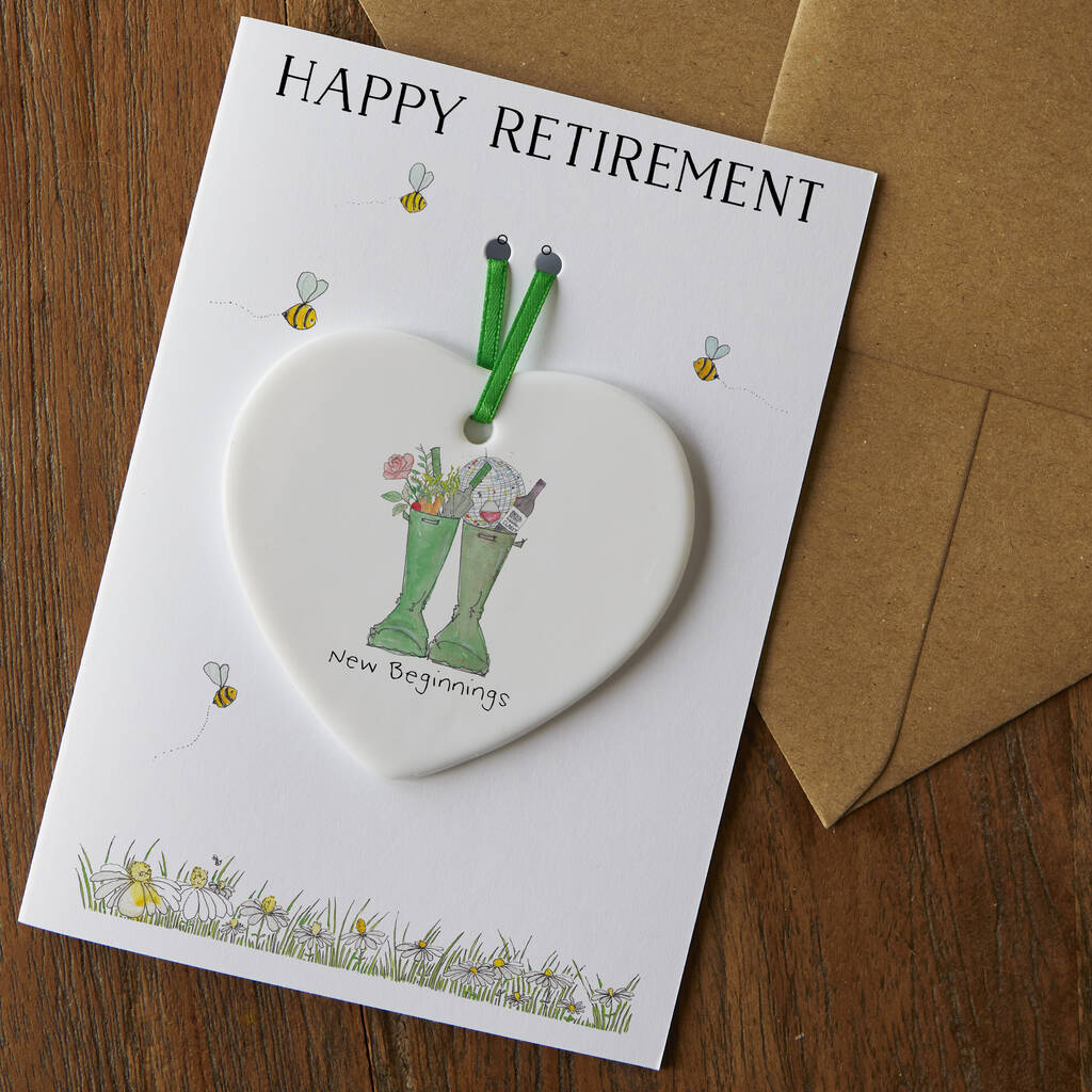 Welly Good Retirement Keepsake Card