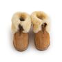 Genuine Sheepskin Slippers With Zipper, thumbnail 4 of 5