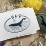 Personalised Monogram Stamp – Whale, thumbnail 1 of 6