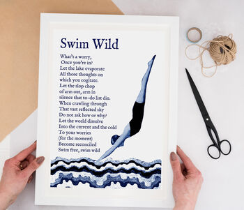 Swimming Print, 2 of 10