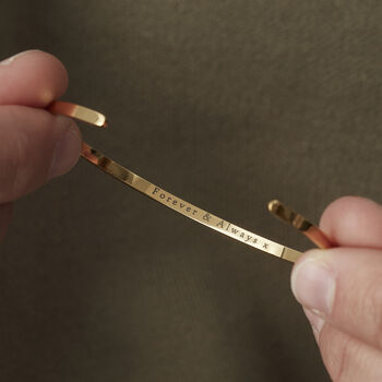 Men's Engraved Stacking Bracelet, 3 of 7