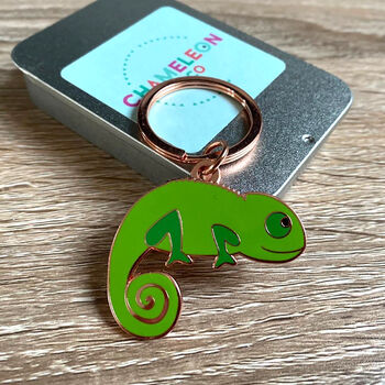 Chameleon Keyring Or Bag Charm, 2 of 8
