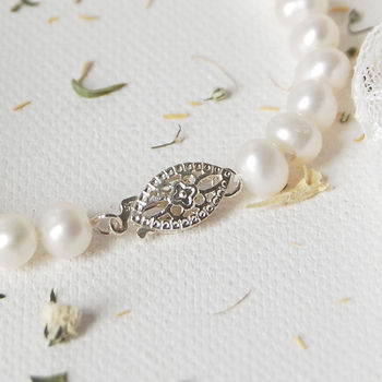 Vintage Style Pearl Bracelet, 7 of 9