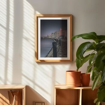 Leith Shore Edinburgh Art Print A4, 2 of 4