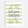 Eat Your Greens Print, thumbnail 3 of 6