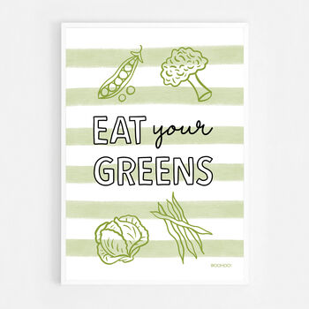 Eat Your Greens Print, 3 of 6