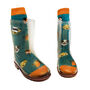 Squelch Transparent Wellies And Three Sock Set Puppy, thumbnail 7 of 8