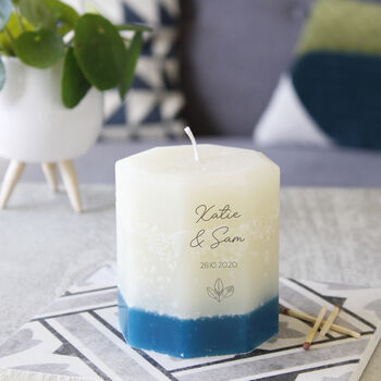 Wedding Day Recycled Wax Eco Friendly Scented Candle, 5 of 10