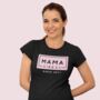 Personalised Mama Vibes T Shirt, thumbnail 1 of 3
