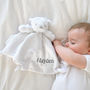 Personalised Little Lamb Baby Comforter, thumbnail 1 of 10