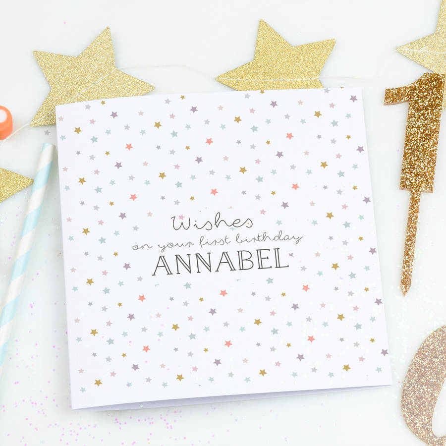 personalised-first-birthday-card-little-wishes-by-peach-tea-studio