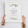 Personalised Mother's Day Botanical Floral Print, thumbnail 1 of 5