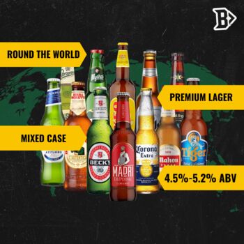 Beerhunter's Premium World Lager Mixed Case 12 Pack, 2 of 7