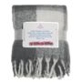 Personalised Chequered Mohair Feel Blanket, thumbnail 2 of 9