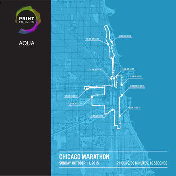 Personalised Chicago Marathon Poster, 2 of 12