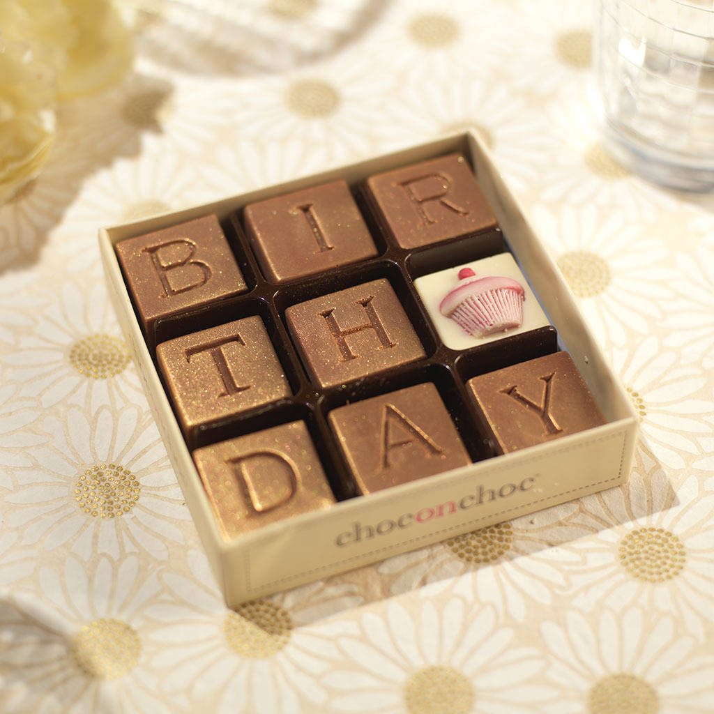 Birthday Chocolate Box, 1 of 2