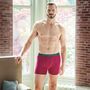Men's 'Forest Berry' Four Pack Bamboo Trunks, thumbnail 4 of 8