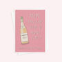 Chicken Wine Mother's Day Card, thumbnail 4 of 4