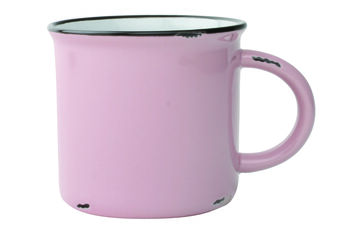 Tinware Mug Pink Set Of Four, 2 of 2