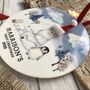 Personalised Baby First Christmas Polar Bear, thumbnail 2 of 3