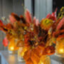 Scandi 'Hygge In A Box' Autumn Flower Golden Glow Vase, thumbnail 4 of 8