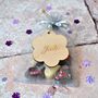 Wooden Flower Name Tag, thumbnail 1 of 5