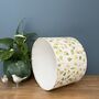 Lime Green And Pink Floral Buds Lampshades, thumbnail 9 of 10