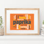 Personalised Typographic Word Cloud Print, thumbnail 3 of 12