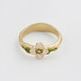 Poppy Anemone Gold Ring, thumbnail 3 of 8