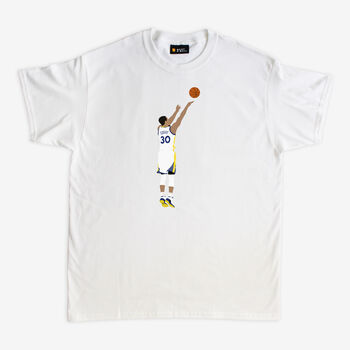 Steph Curry Golden State Warriors Basketball T Shirt, 2 of 4