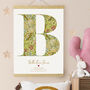 Personalised Nursery Print Christening Gift For Baby, thumbnail 1 of 6