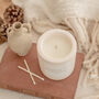 Tuscan Leather And Oud Concrete Candle Soy Wax, thumbnail 3 of 3