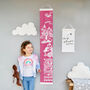 Personalised Fairytale Castle Height Chart, thumbnail 2 of 8