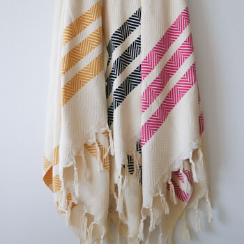 Personalised Soft Cotton Sofa Throw, 2nd Anniversary Gift, 2 of 7