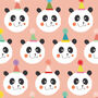 Panda Wrapping Paper Two Sheets, thumbnail 3 of 5