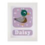 Personalised Childrens Duck Clock, thumbnail 9 of 10