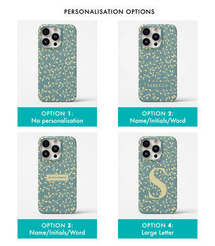 Personalised Floral Tough Mobile Phone Case, 2 of 12