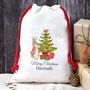Personalised Christmas Santa Sack – Christmas Present Bag, thumbnail 1 of 2