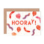 'Hooray' Balloon Greetings Card, thumbnail 2 of 2