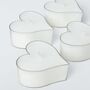 Heart Shaped Tea Light Candles, thumbnail 1 of 4