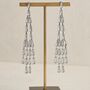Statement Diamante Drop Earrings, thumbnail 3 of 4
