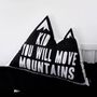 'Kid You Will Move Mountains' Pillow, thumbnail 4 of 4
