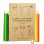 'Classic Cocktails' Colouring Book, thumbnail 5 of 9