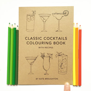 'Classic Cocktails' Colouring Book, 5 of 9